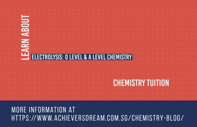 Electrolysis- O Level & A Level Chemistry