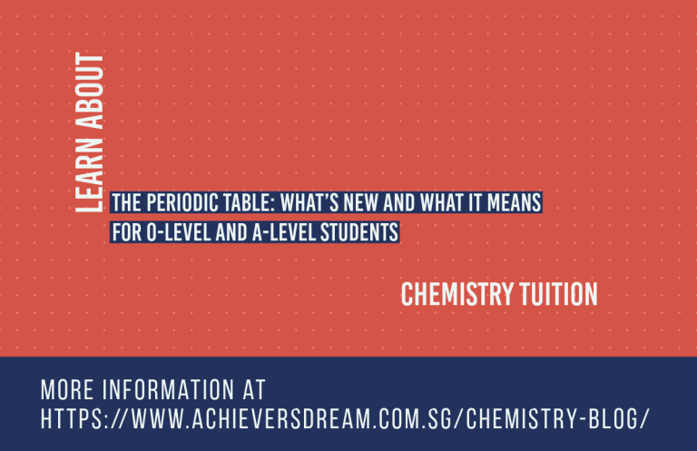 The Periodic Table- What’s New and What It Means for O-Level and A-Level Students