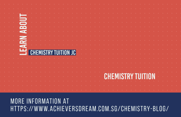 Chemistry tuition for JC